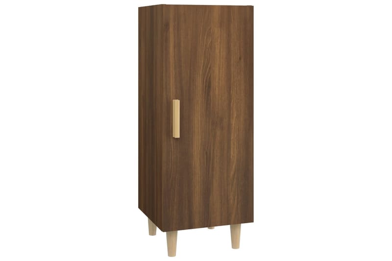 beBasic skænk 34,5x34x90 cm konstrueret træ brun egetræsfarve - Brun - Skænke & sideboards