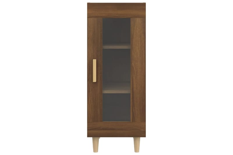 beBasic skænk 34,5x34x90 cm konstrueret træ brun egetræsfarve - Brun - Skænke & sideboards