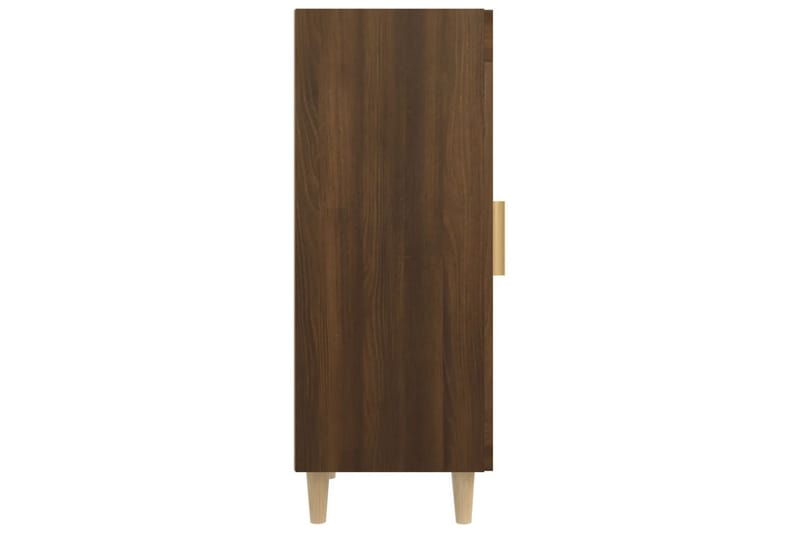 beBasic skænk 34,5x34x90 cm konstrueret træ brun egetræsfarve - Brun - Skænke & sideboards