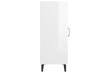 beBasic skænk 34,5x34x90 cm konstrueret træ hvid højglans - Hvid - Opbevaring - Opbevaringsmøbler - Skænke & sideboards