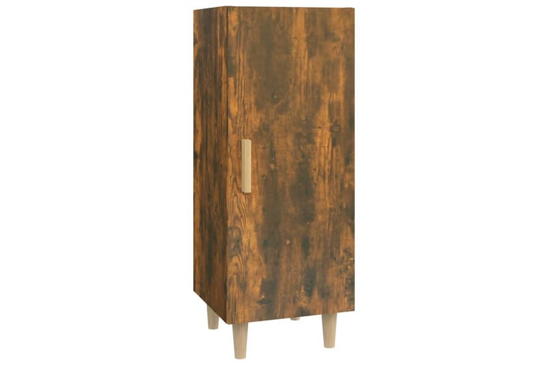 beBasic skænk 34,5x34x90 cm konstrueret træ røget egetræsfarve - Brun - Skænke & sideboards