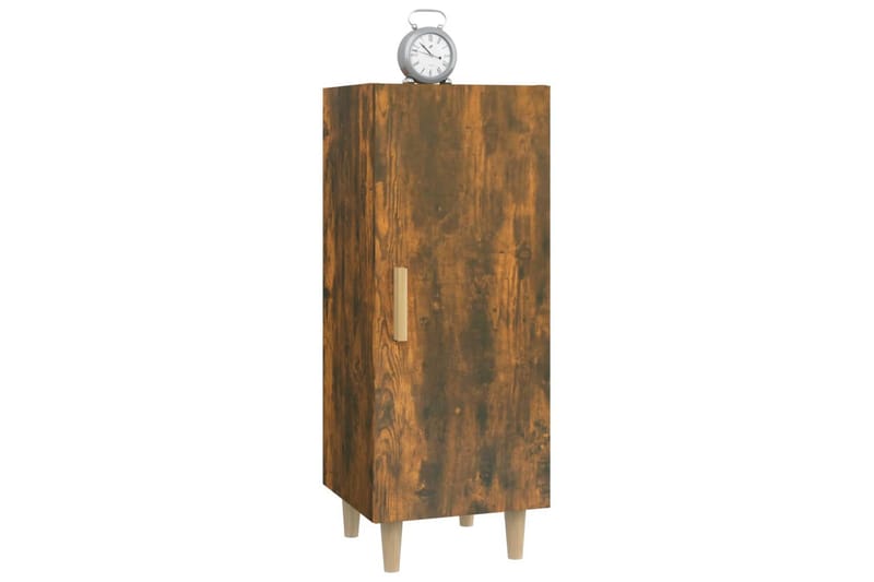 beBasic skænk 34,5x34x90 cm konstrueret træ røget egetræsfarve - Brun - Skænke & sideboards