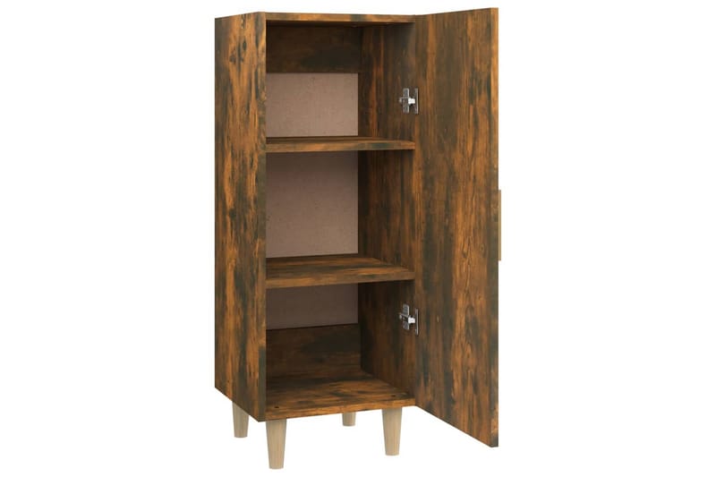 beBasic skænk 34,5x34x90 cm konstrueret træ røget egetræsfarve - Brun - Opbevaring - Opbevaringsmøbler - Skænke & sideboards