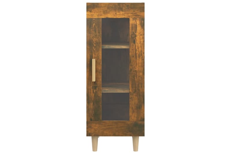 beBasic skænk 34,5x34x90 cm konstrueret træ røget egetræsfarve - Brun - Skænke & sideboards