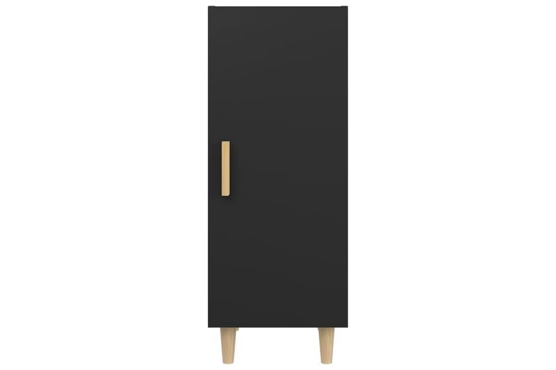 beBasic skænk 34,5x34x90 cm konstrueret træ sort - Sort - Skænke & sideboards