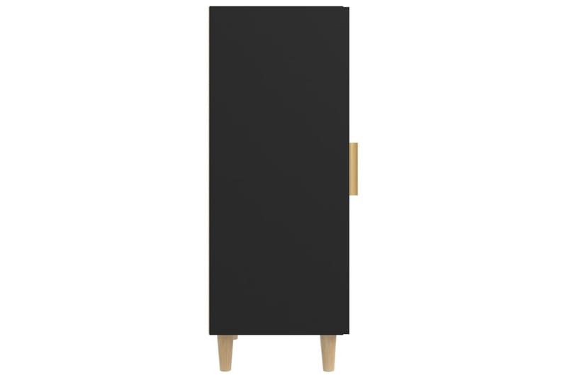 beBasic skænk 34,5x34x90 cm konstrueret træ sort - Sort - Skænke & sideboards