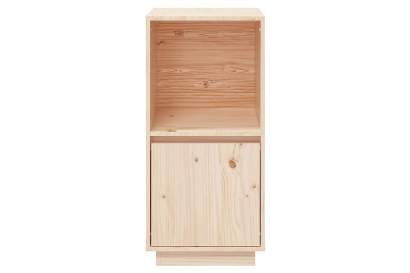 beBasic skænk 38x35x80 cm massivt fyrretræ - Brun - Skænke & sideboards