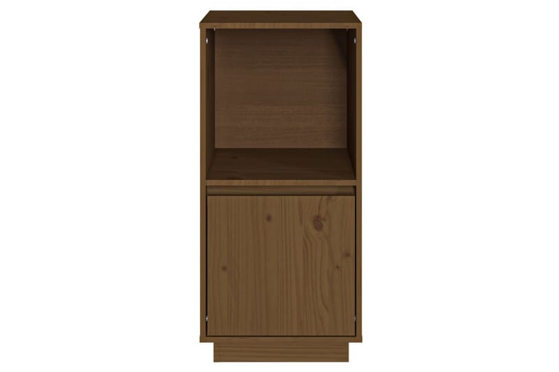 beBasic skænk 38x35x80 cm massivt fyrretræ gyldenbrun - Brun - Skænke & sideboards