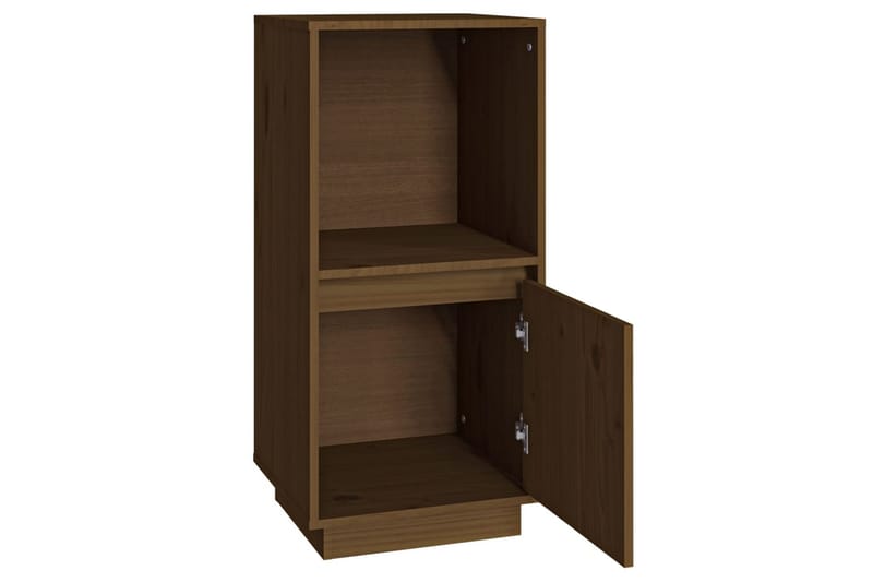 beBasic skænk 38x35x80 cm massivt fyrretræ gyldenbrun - Brun - Opbevaring - Opbevaringsmøbler - Skænke & sideboards