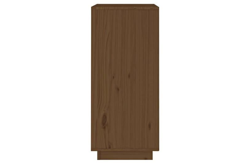 beBasic skænk 38x35x80 cm massivt fyrretræ gyldenbrun - Brun - Opbevaring - Opbevaringsmøbler - Skænke & sideboards