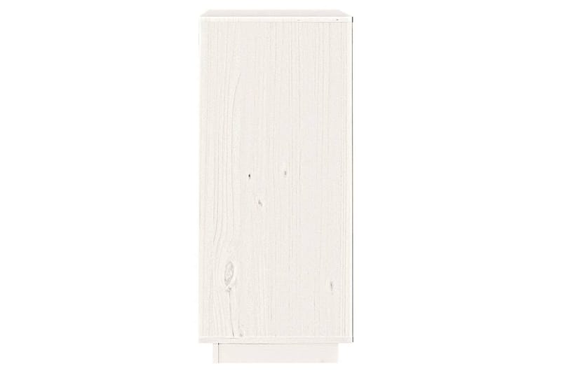 beBasic skænk 38x35x80 cm massivt fyrretræ hvid - Hvid - Opbevaring - Opbevaringsmøbler - Skænke & sideboards