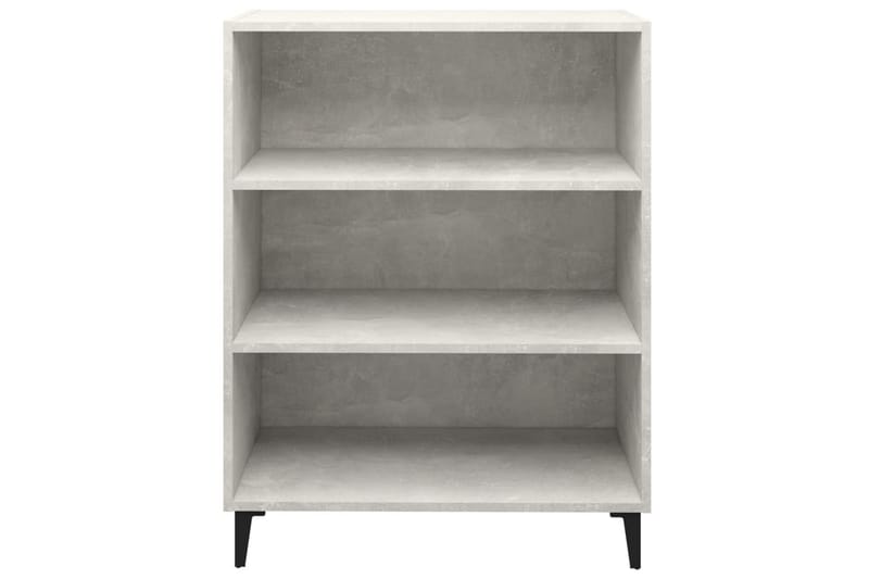 beBasic skænk 69,5x32,5x90 cm konstrueret træ betongrå - GrÃ¥ - Opbevaring - Opbevaringsmøbler - Skænke & sideboards