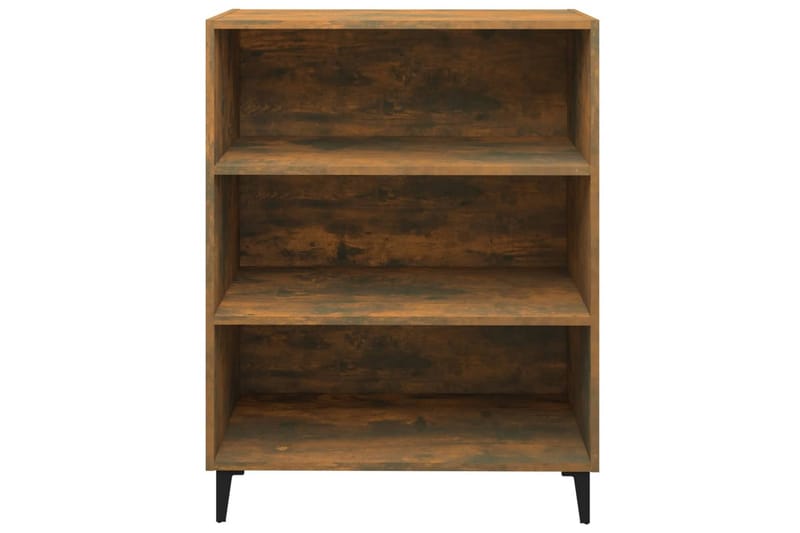 beBasic skænk 69,5x32,5x90 cm konstrueret træ røget egetræsfarve - Brun - Skænke & sideboards