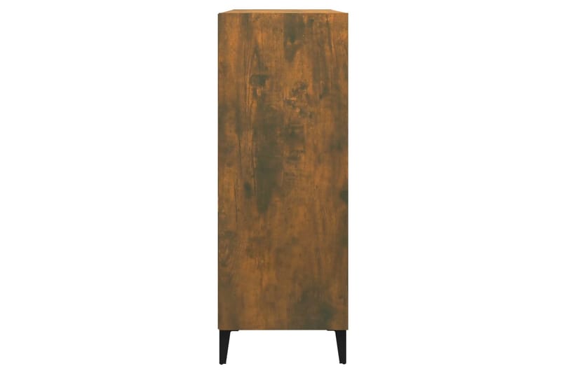 beBasic skænk 69,5x32,5x90 cm konstrueret træ røget egetræsfarve - Brun - Opbevaring - Opbevaringsmøbler - Skænke & sideboards