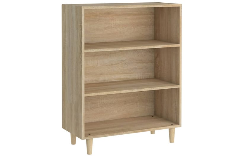 beBasic skænk 69,5x32,5x90 cm konstrueret træ sonoma-eg - Brun - Skænke & sideboards