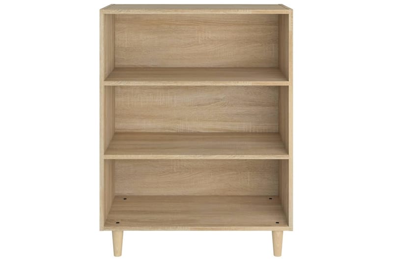 beBasic skænk 69,5x32,5x90 cm konstrueret træ sonoma-eg - Brun - Skænke & sideboards