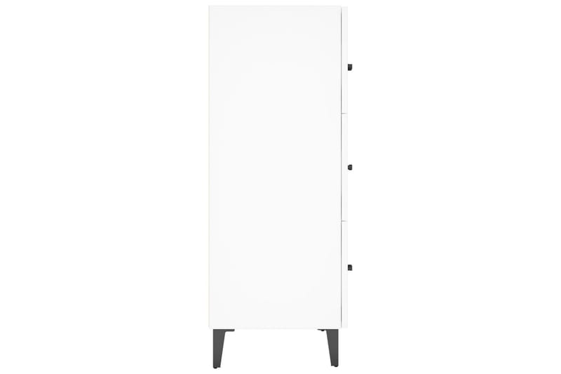 beBasic skænk 69,5x34x90 cm konstrueret træ hvid - Hvid - Skænke & sideboards