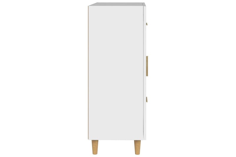 beBasic skænk 69,5x34x90 cm konstrueret træ hvid - Hvid - Skænke & sideboards