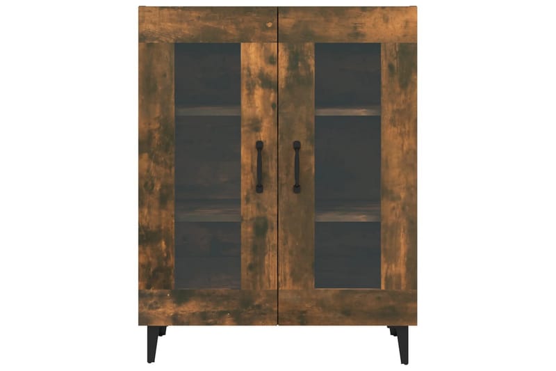 beBasic skænk 69,5x34x90 cm konstrueret træ røget egetræsfarve - Brun - Opbevaring - Opbevaringsmøbler - Skænke & sideboards