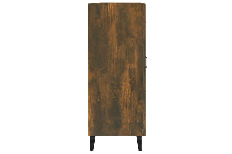 beBasic skænk 69,5x34x90 cm konstrueret træ røget egetræsfarve - Brun - Opbevaring - Opbevaringsmøbler - Skænke & sideboards