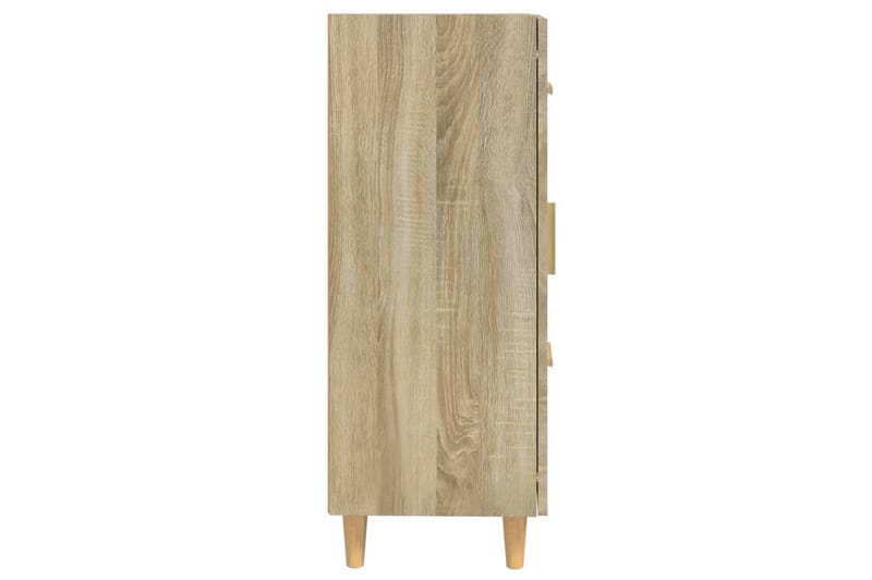 beBasic skænk 69,5x34x90 cm konstrueret træ sonoma-eg - Brun - Skænke & sideboards