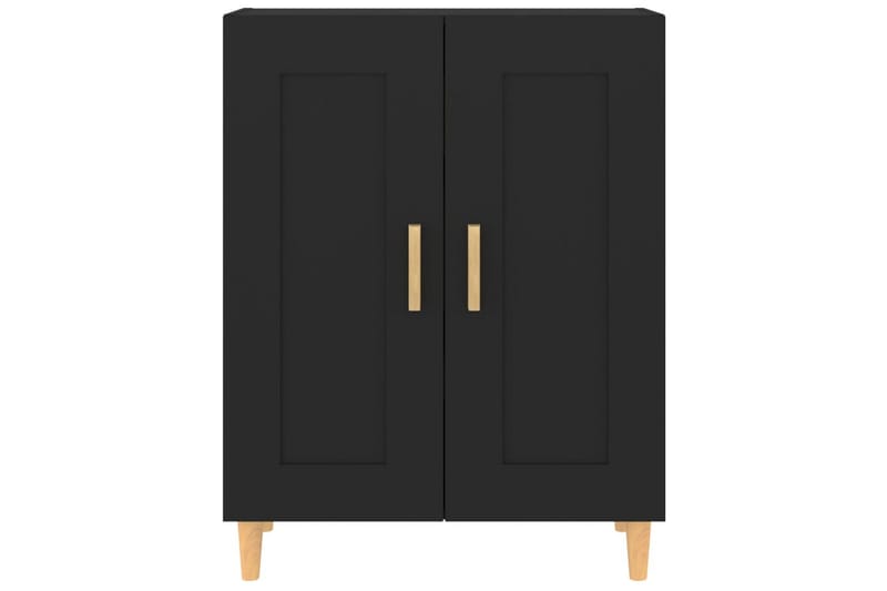beBasic skænk 69,5x34x90 cm konstrueret træ sort - Sort - Opbevaring - Opbevaringsmøbler - Skænke & sideboards