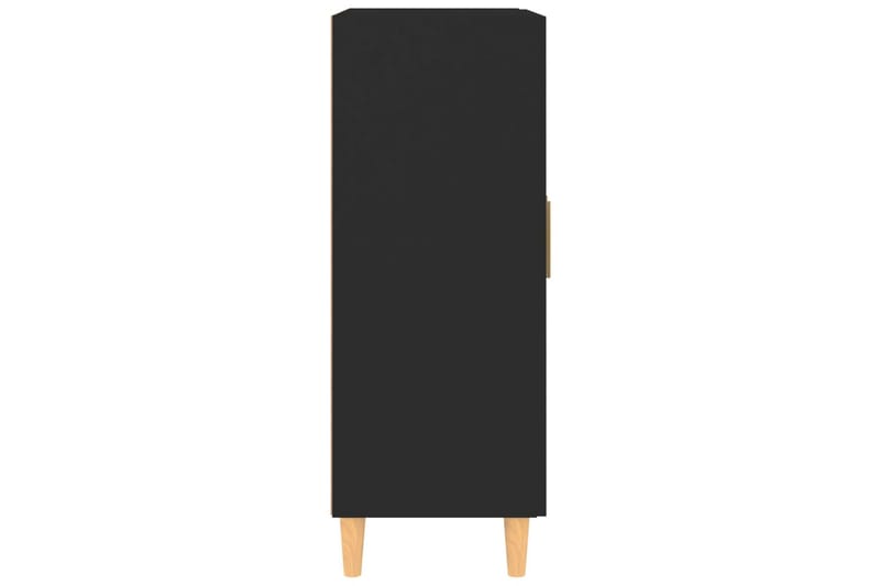 beBasic skænk 69,5x34x90 cm konstrueret træ sort - Sort - Skænke & sideboards