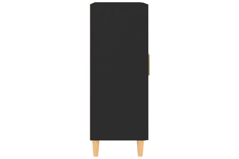 beBasic skænk 69,5x34x90 cm konstrueret træ sort - Sort - Opbevaring - Opbevaringsmøbler - Skænke & sideboards