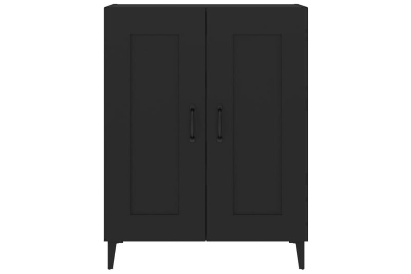 beBasic skænk 69,5x34x90 cm konstrueret træ sort - Sort - Skænke & sideboards