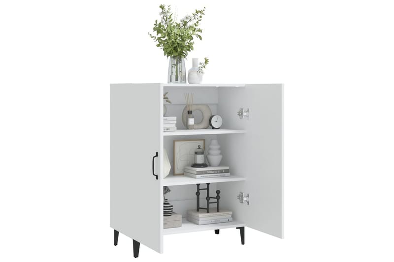 beBasic skænk 70x34x90 cm konstrueret træ hvid - Hvid - Skænke & sideboards