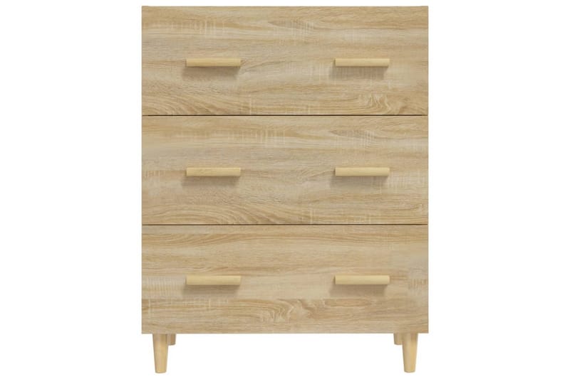 beBasic skænk 70x34x90 cm konstrueret træ sonoma-eg - Brun - Opbevaring - Opbevaringsmøbler - Skænke & sideboards