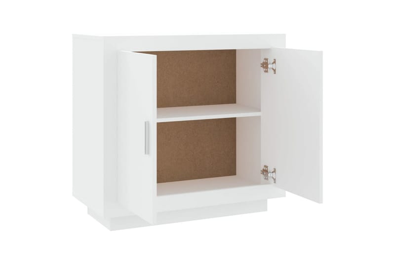 beBasic skænk 80x40x75 cm konstrueret træ hvid - Hvid - Skænke & sideboards