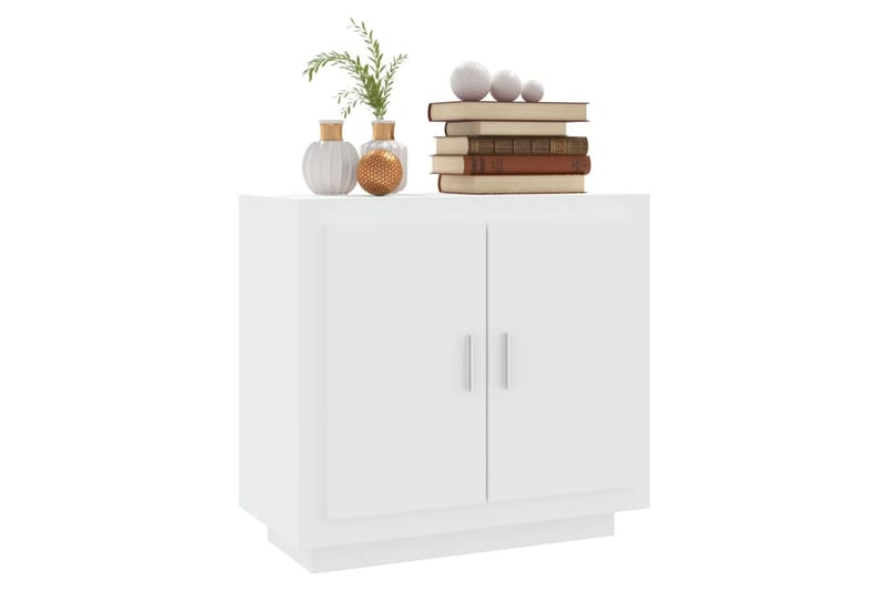 beBasic skænk 80x40x75 cm konstrueret træ hvid - Hvid - Skænke & sideboards