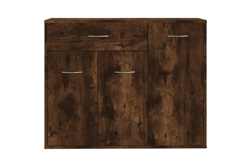 beBasic skænk 88x30x70 cm konstrueret træ røget egetræsfarve - Brun - Opbevaring - Opbevaringsmøbler - Skænke & sideboards
