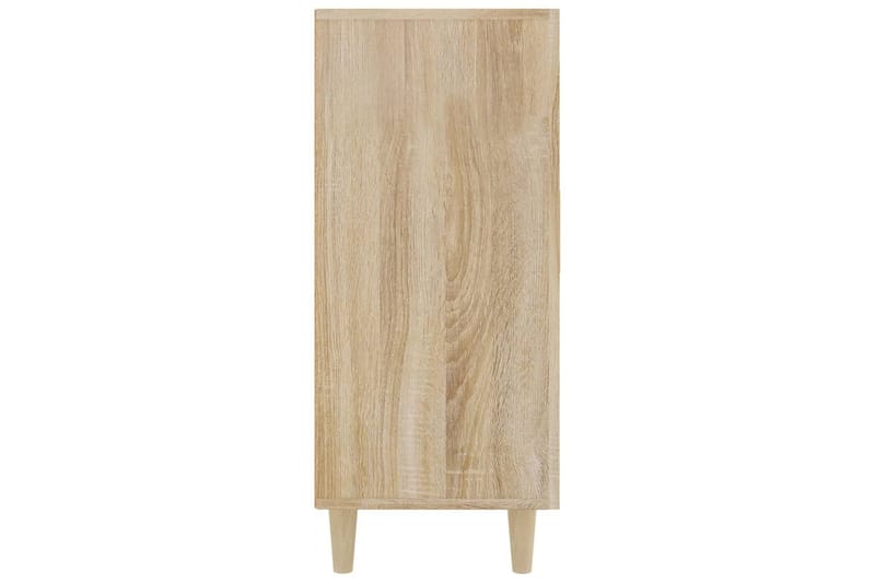 beBasic skænk 90x34x80 cm konstrueret træ sonoma-eg - Brun - Opbevaring - Opbevaringsmøbler - Skænke & sideboards