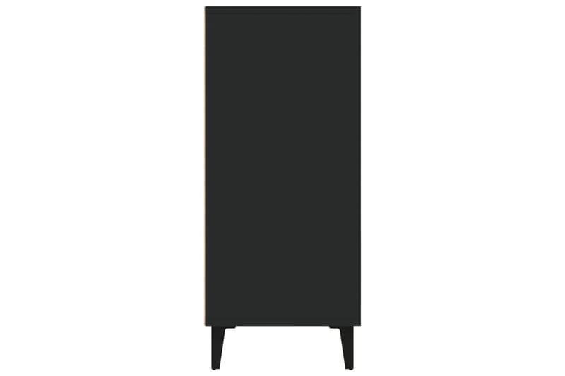 beBasic skænk 90x34x80 cm konstrueret træ sort - Sort - Skænke & sideboards