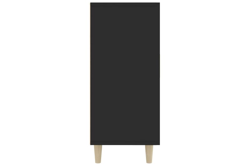 beBasic skænk 90x34x80 cm konstrueret træ sort - Sort - Skænke & sideboards