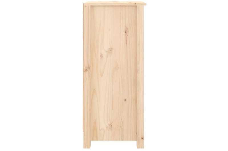 beBasic skænke 2 stk. 40x35x80 cm massivt fyrretræ - Brun - Skænke & sideboards