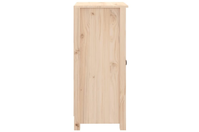 beBasic skænke 2 stk. 40x35x80 cm massivt fyrretræ - Brun - Skænke & sideboards