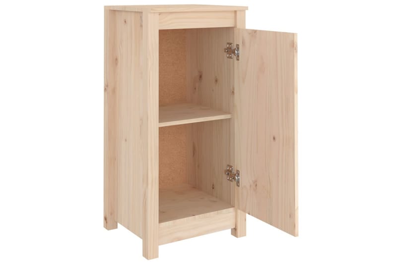 beBasic skænke 2 stk. 40x35x80 cm massivt fyrretræ - Brun - Skænke & sideboards