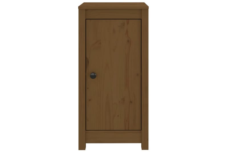 beBasic skænke 2 stk. 40x35x80 cm massivt fyrretræ gyldenbrun - Brun - Skænke & sideboards