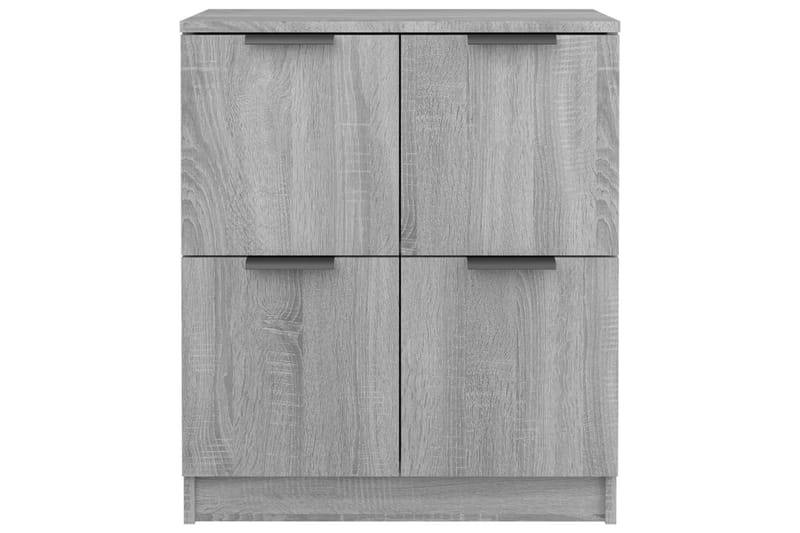 beBasic skænke 2 stk. 60x30x70 cm konstrueret træ grå sonoma-eg - GrÃ¥ - Skænke & sideboards