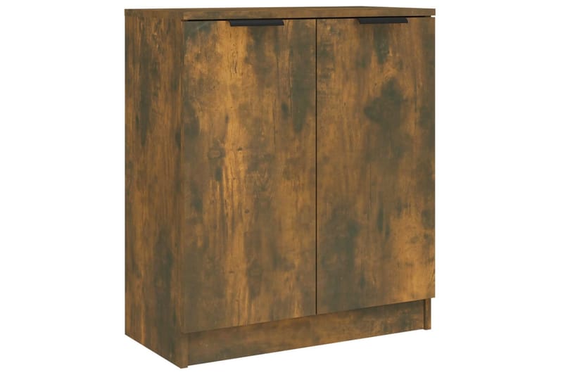 beBasic skænke 2 stk. 60x30x70 cm konstrueret træ røget egetræsfarve - Brun - Skænke & sideboards