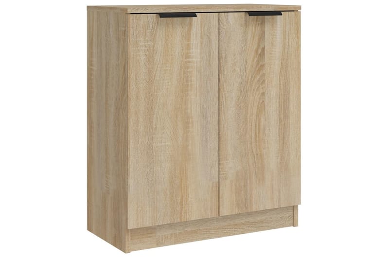 beBasic skænke 2 stk. 60x30x70 cm konstrueret træ sonoma-eg - Brun - Skænke & sideboards