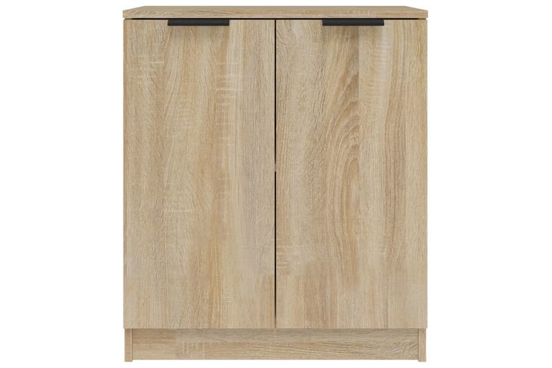 beBasic skænke 2 stk. 60x30x70 cm konstrueret træ sonoma-eg - Brun - Skænke & sideboards