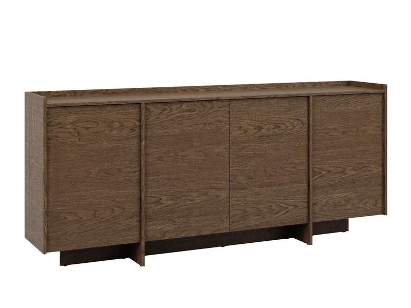 Bellia Skænk 200x38 cm - Brun - Opbevaring - Opbevaringsmøbler - Skænke & sideboards