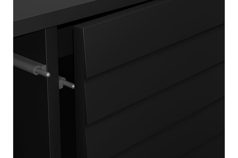 Belonger Kommode 120 cm - Sort - Opbevaring - Opbevaringsmøbler - Kommode