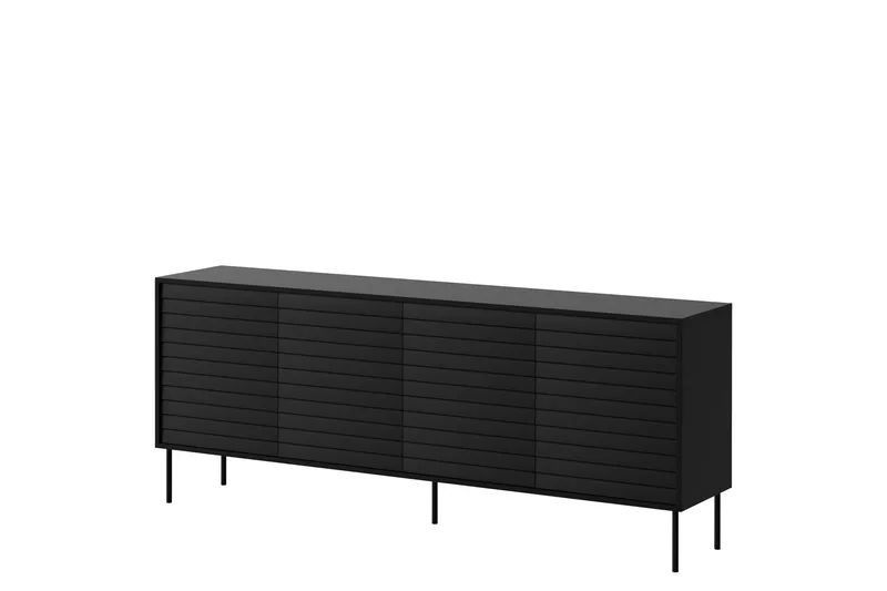 Belonger Kommode 200 cm, Sort