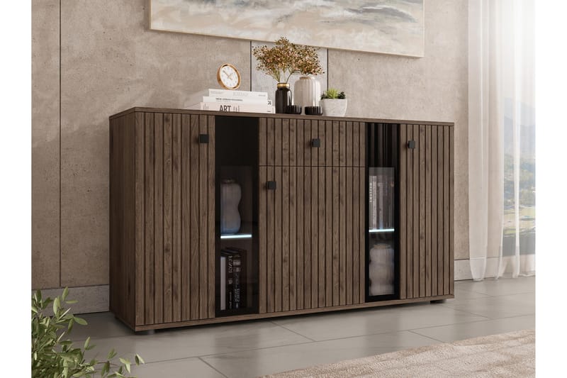 Bunta Skænk 141x41 cm - Brun - Opbevaring - Opbevaringsmøbler - Skænke & sideboards