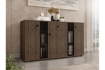Bunta Skænk 141x41 cm - Brun/Hvid - Opbevaring - Opbevaringsmøbler - Skænke & sideboards